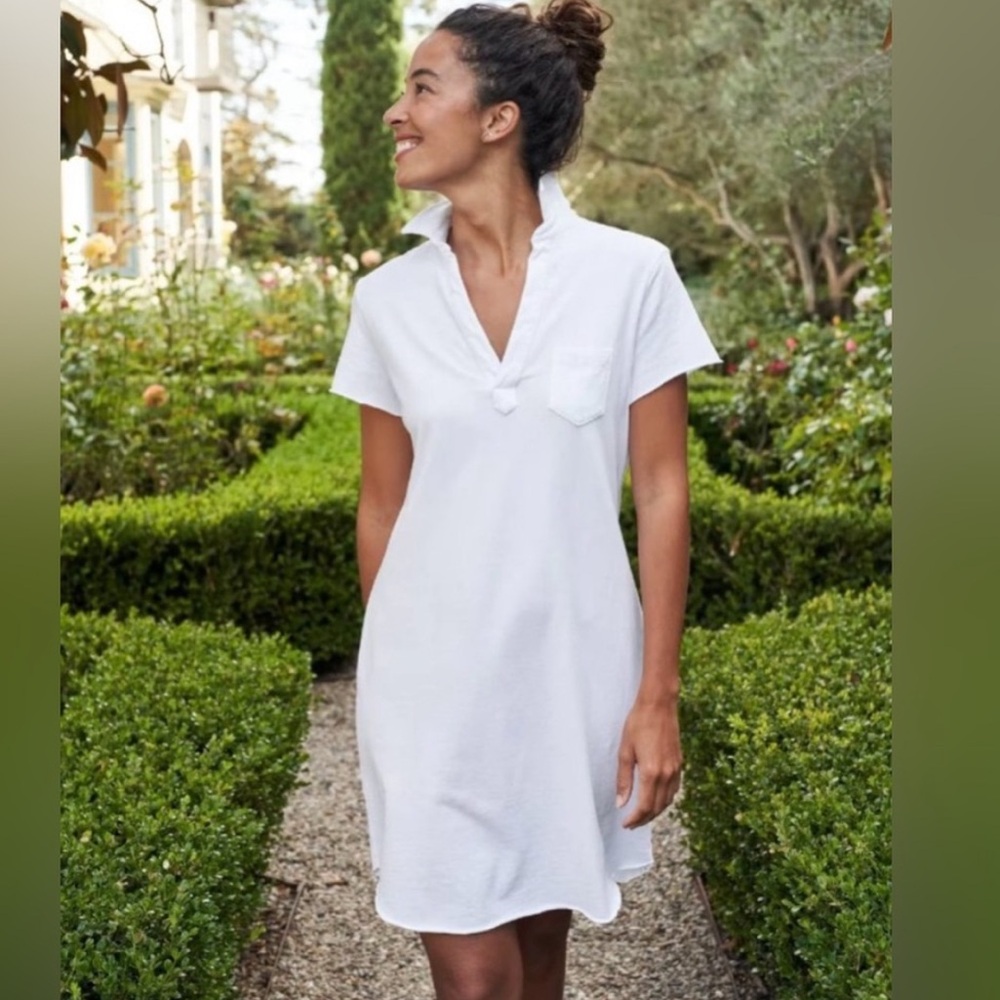 Frank & Eileen LAUREN Polo Dress Heritage Jersey Size Large